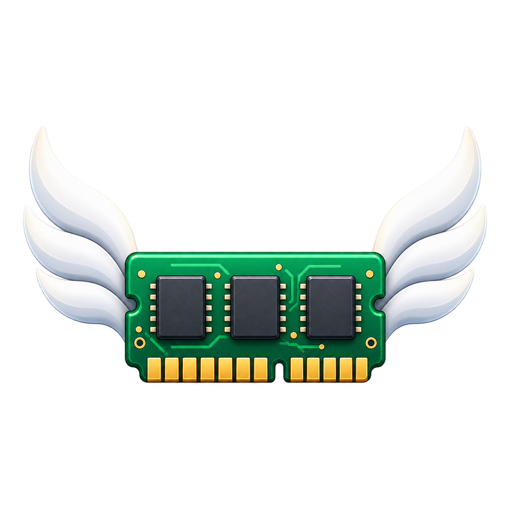 Interfaz de AeroRAM, aplicación para Windows creada por Cristian Skylar