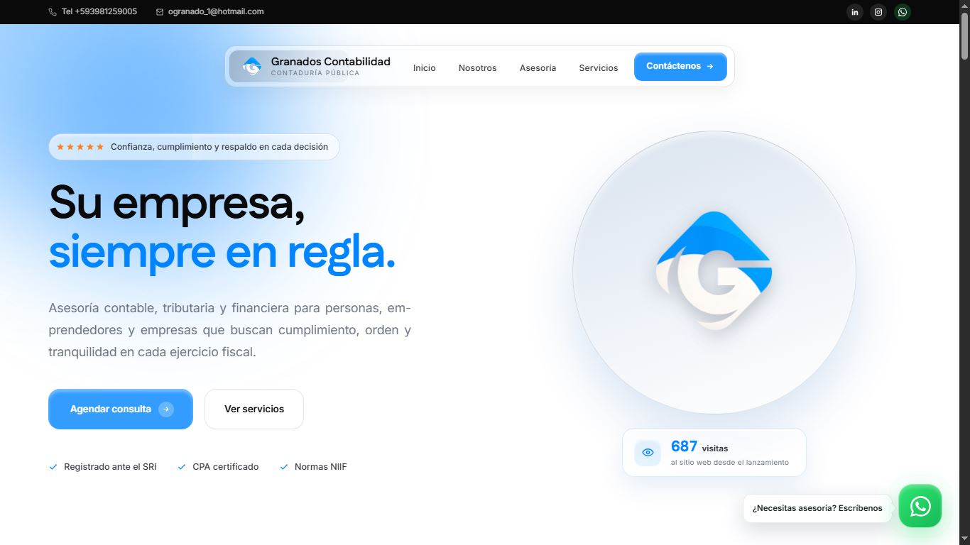 Vista del Proyecto Granados